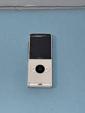 Sony Ericsson Walkman W350a Graphic White Rare Cell Phone -Missing Battery Cover
