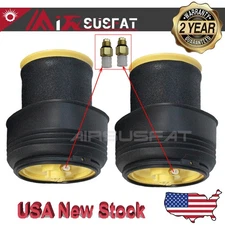 Airsusfat Pair For BMW X5 E70 X6 E71 E72 Air Suspension Rear Air Spring Bag US