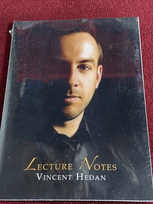 Vincent Hedan Lecture Notes - Card Magic - Mentalism - Money Magic Tricks
