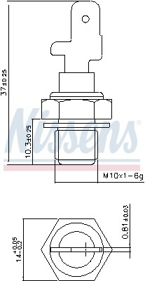 SENSOR COOLANT TEMPERATURE 207058 FOR SEAT ALHAMBRA/VAN LEON IBIZA/II CORDOBA - Picture 7 of 13