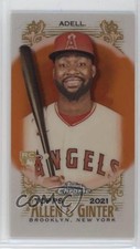 2021 Topps Allen & Ginter Chrome Mini Orange Refractor 19/25 Jo Adell #142 qf6