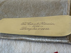 OLD NEWBURY CRAFTERS ONC STURBRIDGE STERLING SILVER STUFFING SPOON HAND WROGHT — photo 6