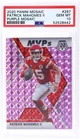 2020 Panini Mosaic Patrick Mahomes MVP's Purple Mosaic 13/49 PSA 10! POP 14!