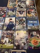 Lot of 25 Different Penn State Football Programs & Magazines 70s/80s Vintage!