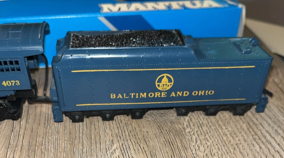 HO Scale Mantua 4-6-2 Baltimore & Ohio.  Track Tested  Works - Image 4 of 4