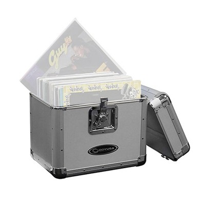 Odyssey Stacking Record Utility Krom Case In Silver Fits 70 Count 12'' Vinyl