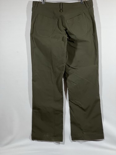 Mountain Hardwear Pants Womens 1 Green Chino Straight Leg Mid Rise Casual - Picture 22 of 23