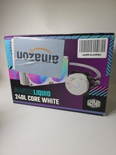 Cooler Master MasterLiquid 240L Core White Cooling Fan/Radiator/Pump