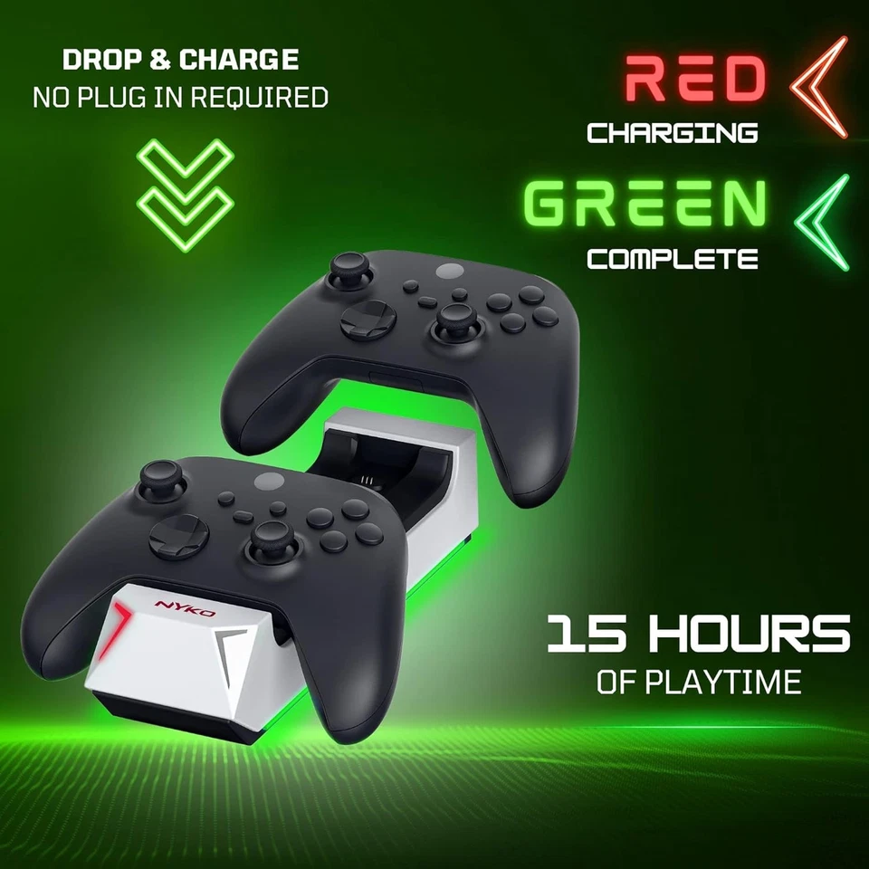 Зарядная станция Nyko для контроллеров Xbox серии XS и Charge Base 2... - Изображение 4 из 4