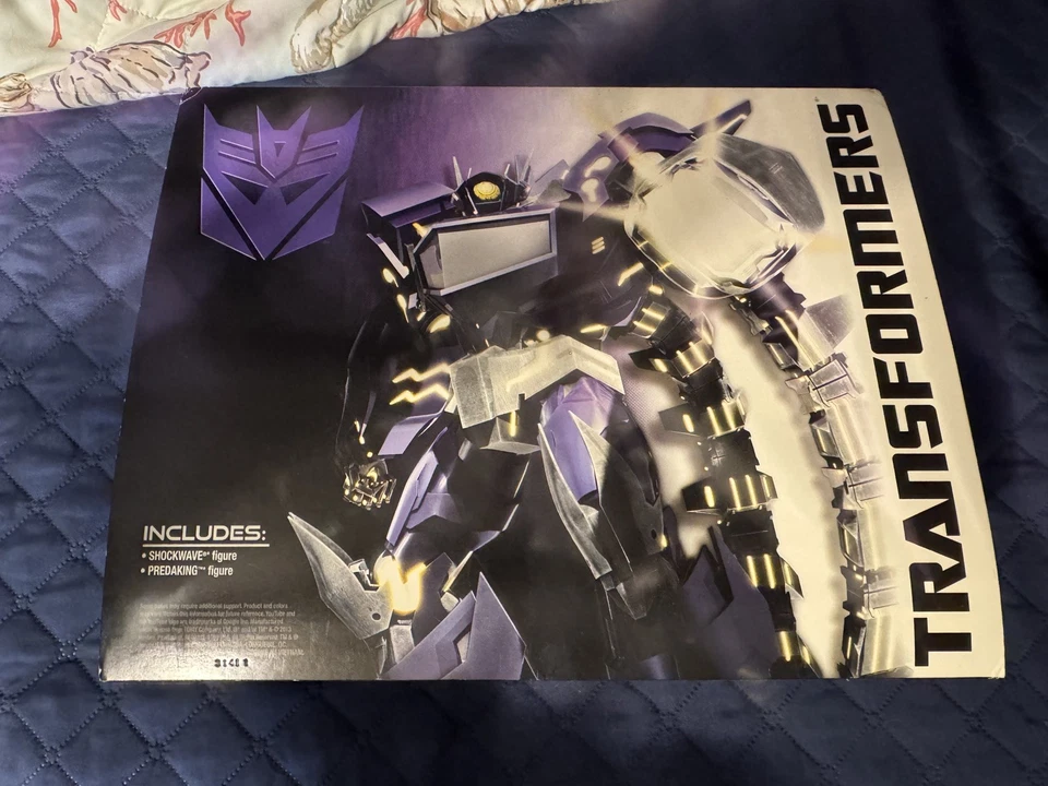 Transformers Beast Hunters Shockwave's Lab Predaking SDCC 2013 Comic Con LEER Foto 2 de 4