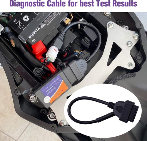 Escáner conector cable OBD2 para Yamaha FJR FZ09 FZ10 MT07 MT09 MT10 R1 R6 TMAX - Imagen 4 de 4