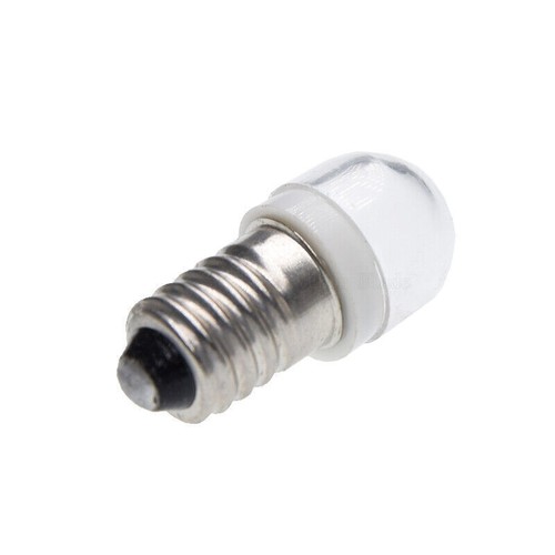 E10 Lamp LED Bulb DC 12V 7 Colors MES 1447 Screw for Torch Bike Bicycle - Picture 4 of 7