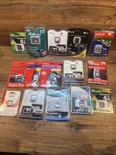 Lot Of 15 New sd Cards Sdhc Fiji Film, Lexar PNY Sandisk Ultra Performance