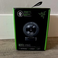 Razer Kiyo Pro Streaming Webcam 1080P  60FPS, HDR  30FPS - Black -Sealed