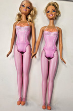 2009 2 I CAN BE... BALLERINA MATTEL BARBIE DOLLS BLONDE