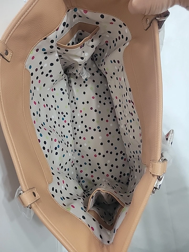 Новый с Ярлыками тридцать один JEWELL стиль сеттер пробковый сумка с короткими ручками сумочки рынка сумка в горошек подкладка - Изображение 4 из 4