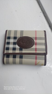 Burberry London Burberry Men's Check Billfold Wallet Burberry
