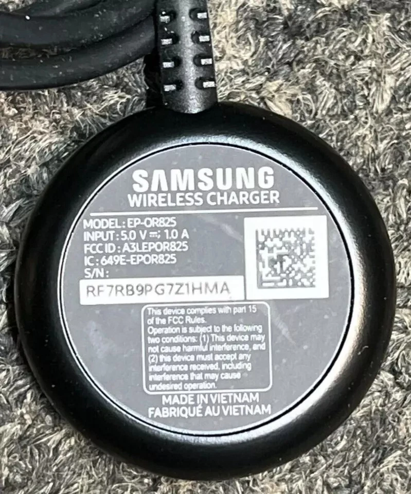 Dock de carregamento original Samsung Galaxy Watch Active/Ative2 EP-OR825 (lote de 50) - Imagem 2 de 3