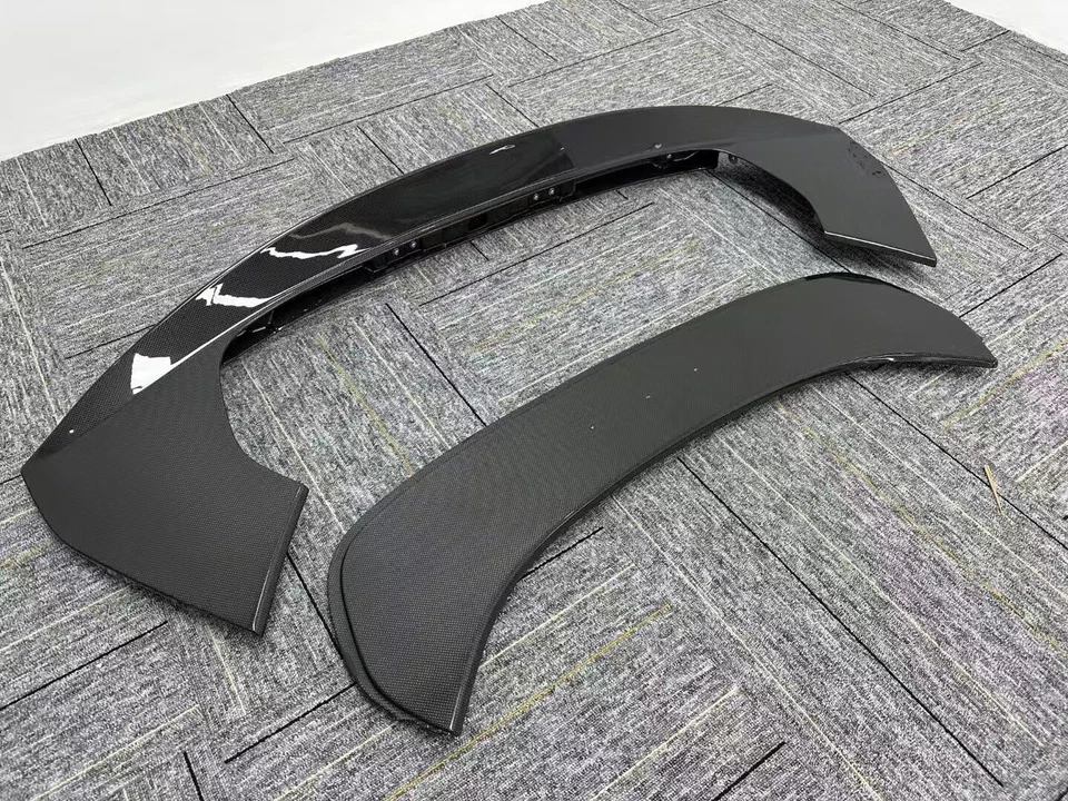 For Ferrari SF90 Real Carbon Fiber Rear Spoiler Tail Trunk Lip Wing 2020-2024 - Image 4 of 4