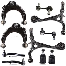 [10pcs] For 2003-2007 Honda Accord Front Control Arm Ball Joint Sway Bar End Kit