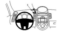 Brodit Proclip 854370 Montagekonsole FüR Kia Soul Baujahr 2009