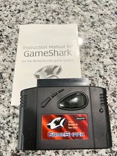 N64 GameShark v2.1 with manual