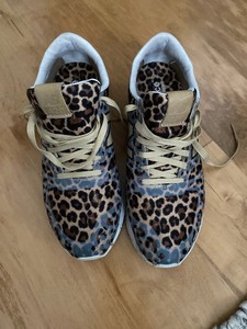 animal print walking shoes