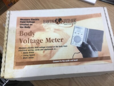 EARTH TETHER~  Body Voltage Meter ~Measure Electric Field Voltage On The Body
