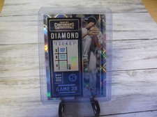 MATT BOYD 2020 CONTENDERS BASEBALL #16 CRACKED ICE DIAMOND TICKET MACH #14/15