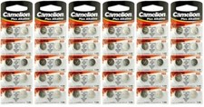 60 Pk Camelion AG8 LR1120 391 391A SR1120 LR55 Alkaline Button Cell Battery