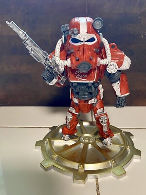 FALLOUT-NUKA COLA RED POWER ARMOR FIGURE 2019 Loot Crate Gaming Variant Bethesda