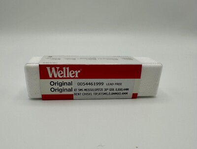 Weller RT5MS, 30-Degree Bent Chisel Soldering Tip