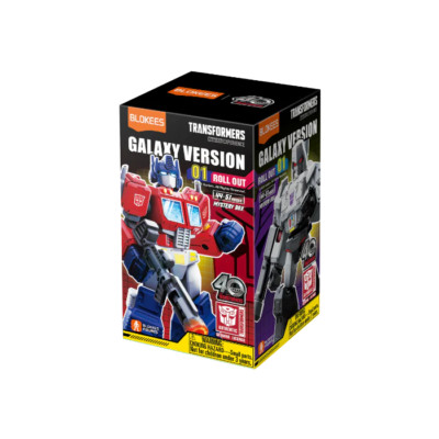 Blokees Transformers Galaxy Version Vol. 01 - Single Blind Box - US Seller