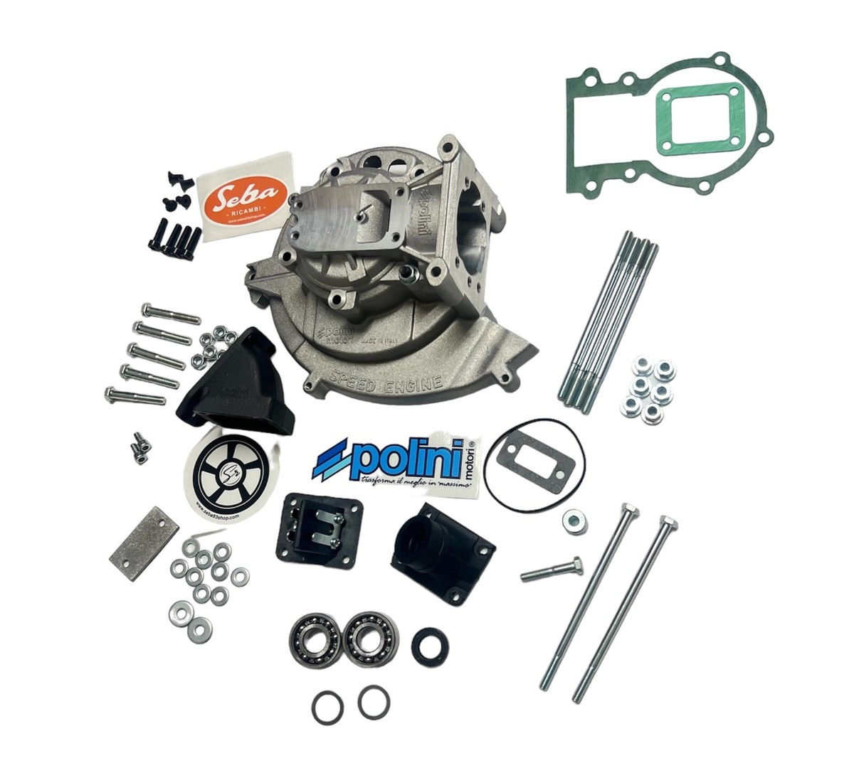Seba Ricambi Vendita Ricambi Piaggio CARTER MOTORE POLINI FOR RACE