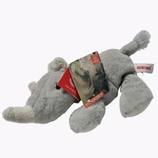 Aurora Rhinoceros 8 inch Plush Rhino Grey One Horn Stuffed Animal Toy
