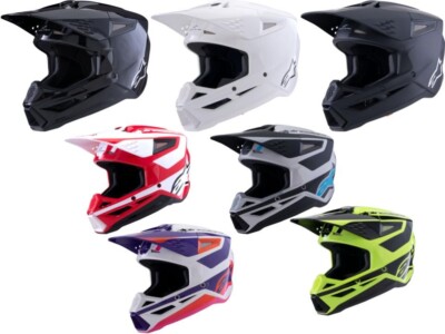 Alpinestars SM3 Motocross Helmet Dirt Bike Riding Adult MX ATV UTV Offroad DOT