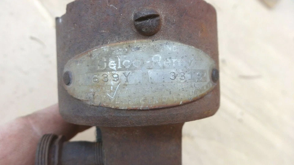 1930 Buick Marquette 6 cilindros DISTRIBUIDOR 639Y Original GM 30 Series Delco - Imagem 2 de 4