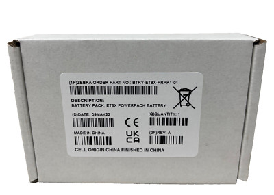 Zebra BTRY-ET8X-PRPK1-01 Original Battery For ET80/ET85 [A Box]