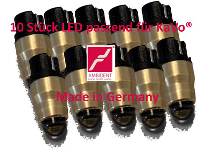 Premium LED KaVo  Kupplung Motor ZEG Dental Made in Germany 10 Stück