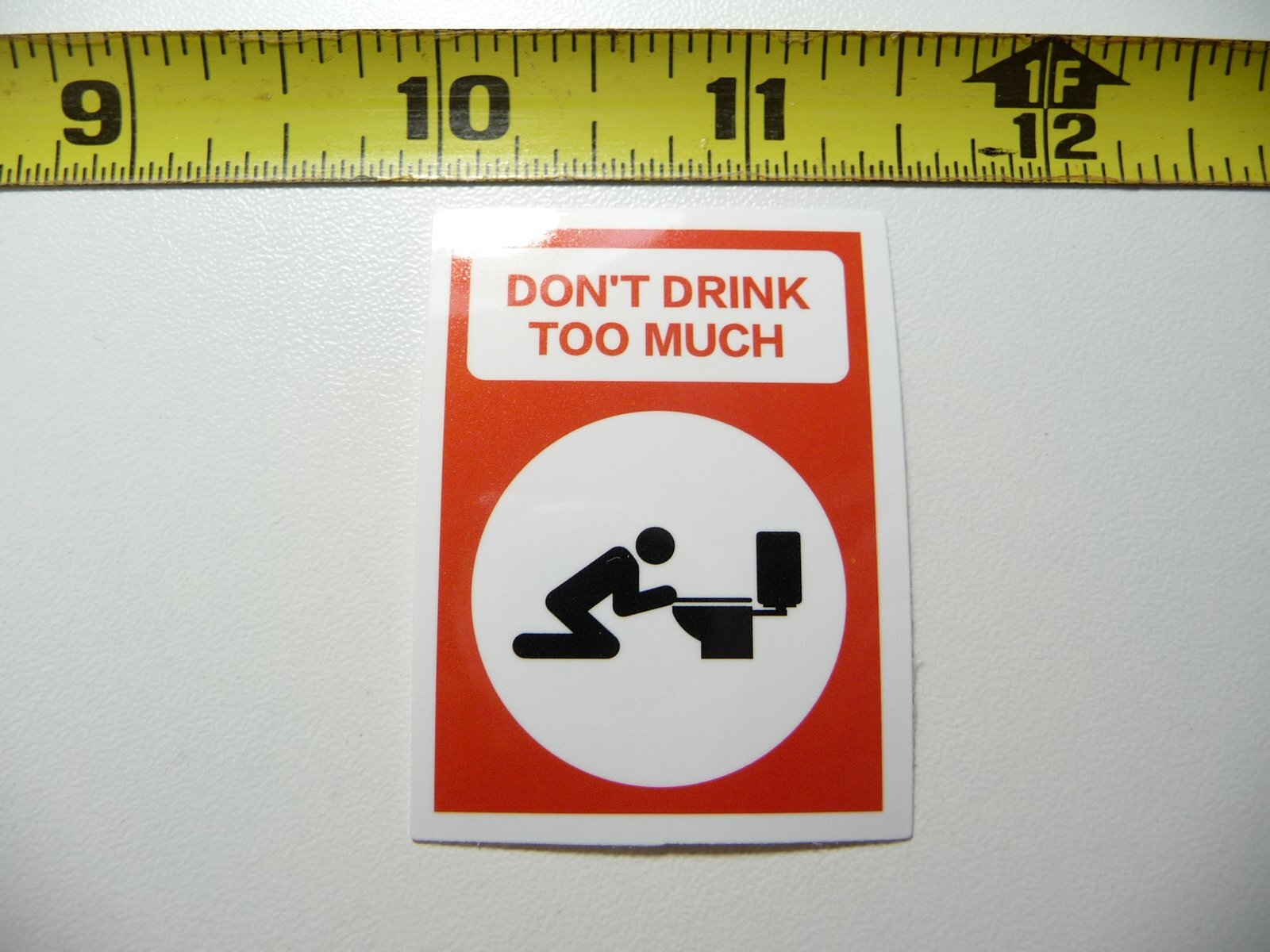 DON'T DRINK TOO MUCH BARTENDER DECAL STICKER WORK JOB HARD HAT PRIDE