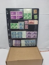 VINTAGE Older Stamp Collection USA United States World Presidents Postage 3 cent