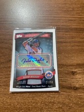 2010 Topps Peak Performance Autograph Relics #DW David Wright Mets (27/50)