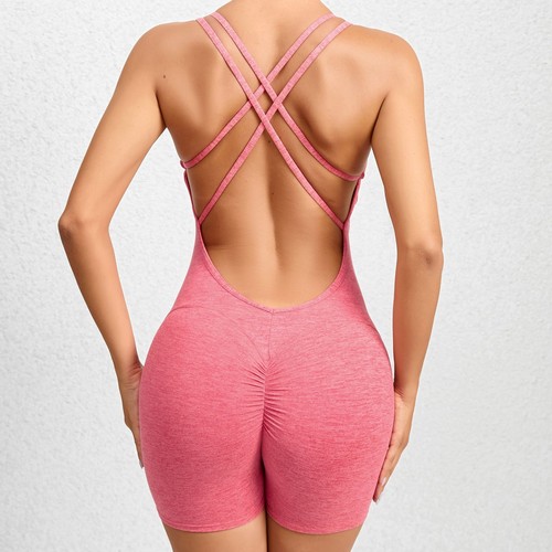 New Wrinkle Yoga Pants Fitness Pants Women's Training Dance Sports Yoga jumpsuit - Picture 7 of 24