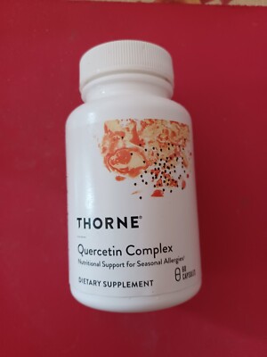 Thorne Quercetin Complex (Formerly Quercenase)  60 Capsules New Exp 11/2025