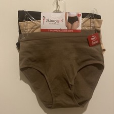 SKINNYGIRL Skinny Girl 3 Shaping Seamless Briefs 7062 Small S NWT 42