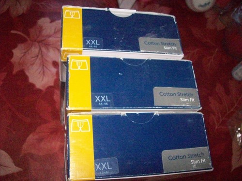Jockey Slim Fit LOW-RISE Trunks 2 IN BOX 3 BOXES 6 PAIR LOW PRICE XXL XX LARGE - Picture 3 of 4
