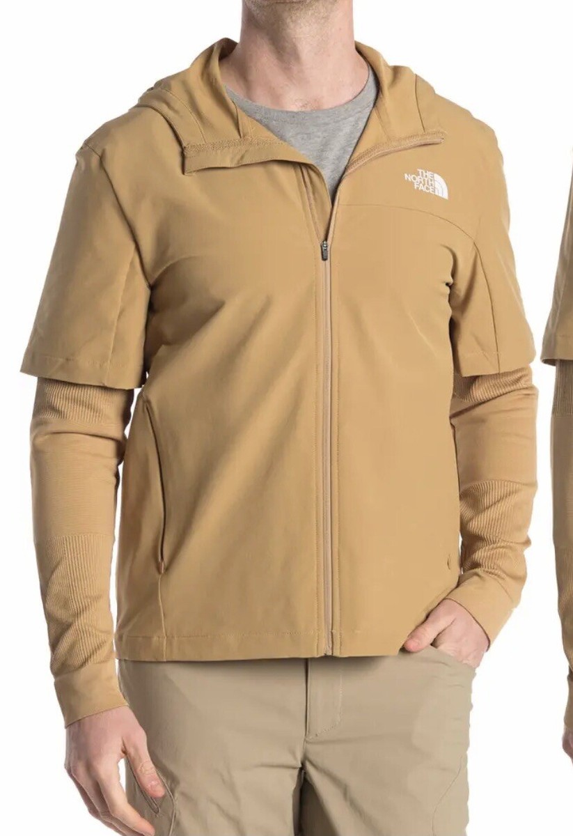 The North Face Men's Teknitcal Full-Zip knit sleeves Hooded The North Face Men's Teknitcal Full-Zip knit sleeves Hooded
