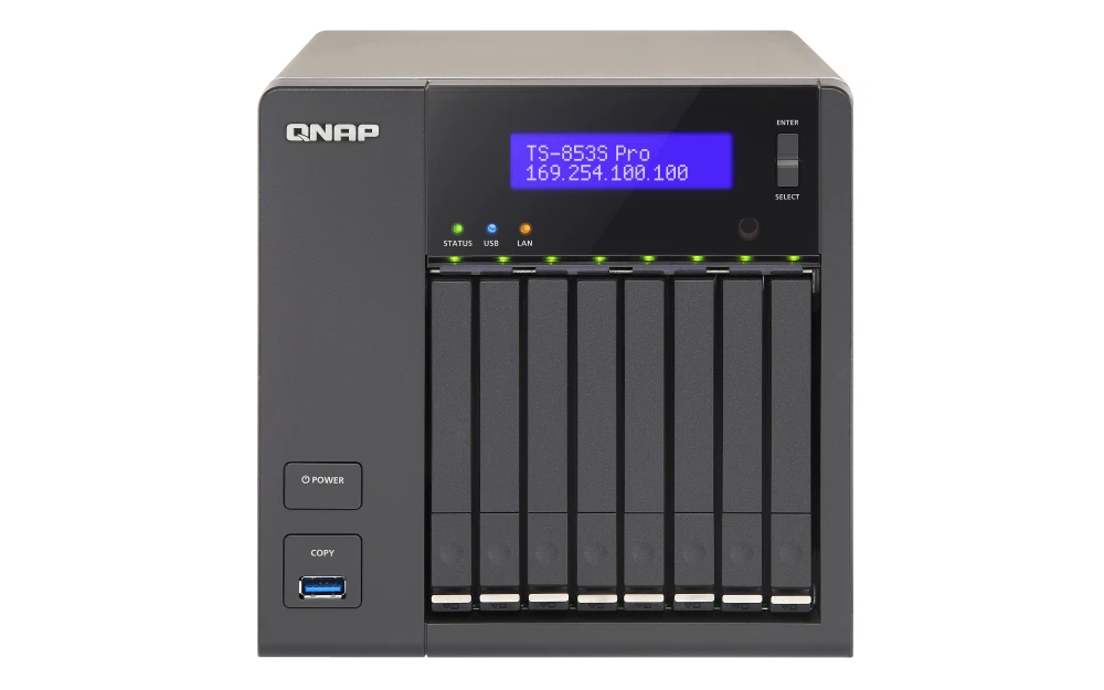 QNAP USB 3.0 USB Specification Network Attached Storage 4 Bays for