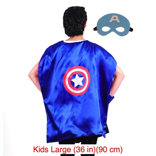 Superheldenumhänge und Maske für KINDER/TEENAGER/ERWACHSENE Kostüm Party Gefälligkeiten - Bild 9 von 51