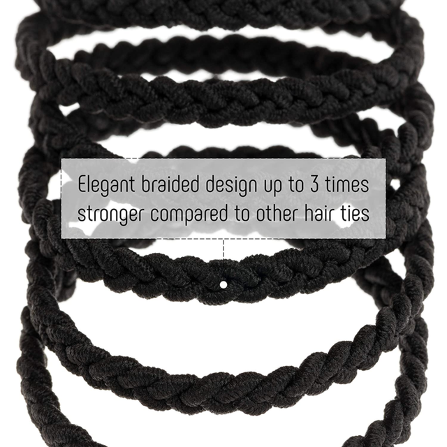 Hair Ties Braided Hair Tie Black Braided Hair Ties Braided Ponytail